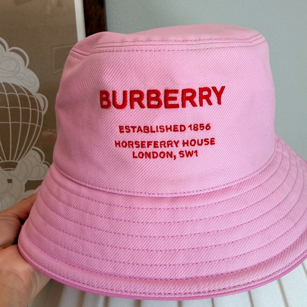Burberry Black Bucket Hat